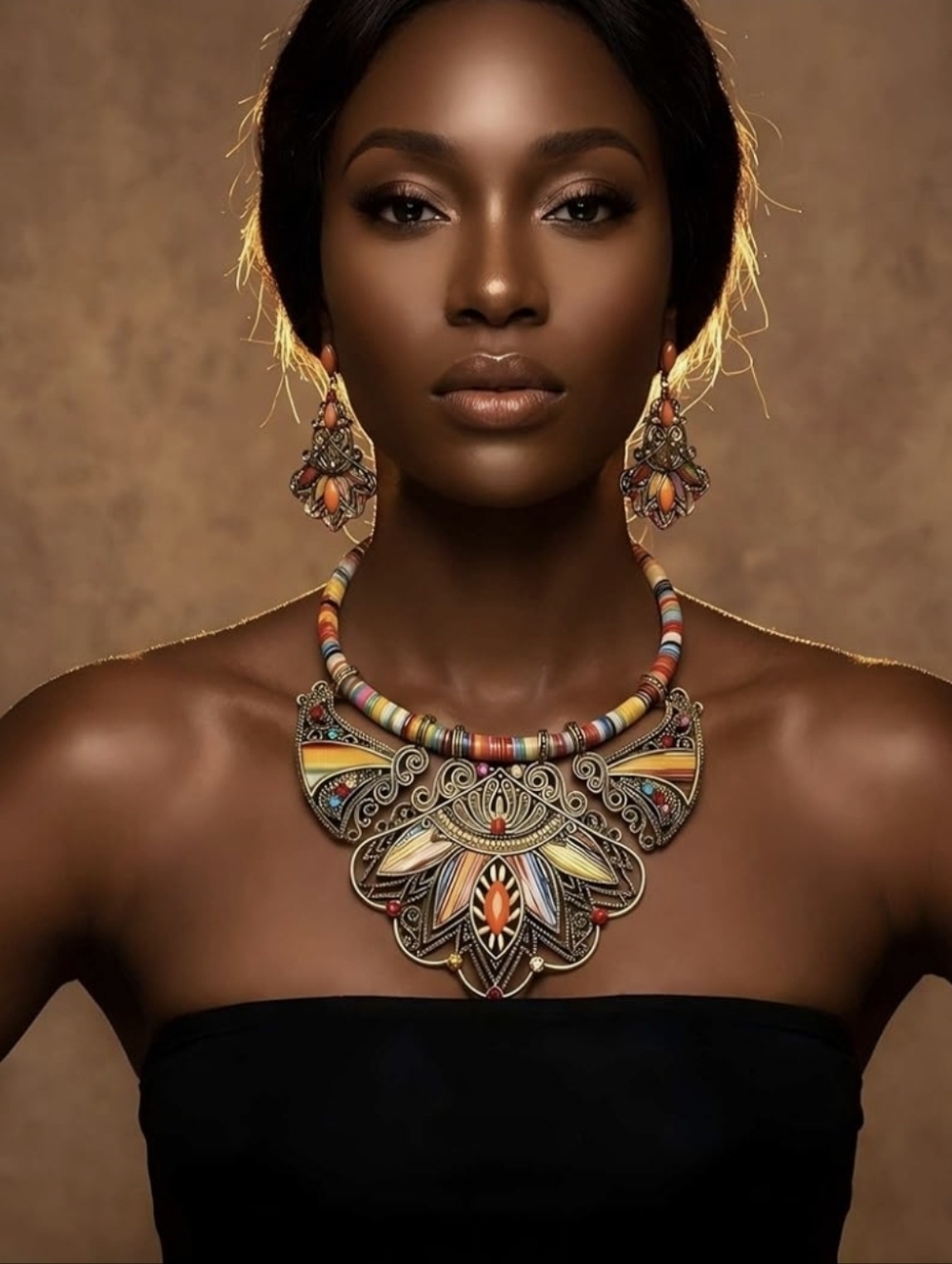 2 Pc. African Tribal Jewelry Set
